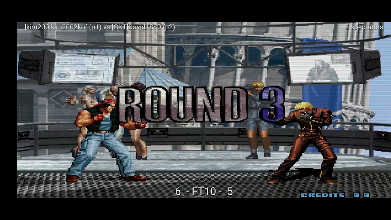 King Of Fighters 2002 magic Kim2002kof Vs David1880