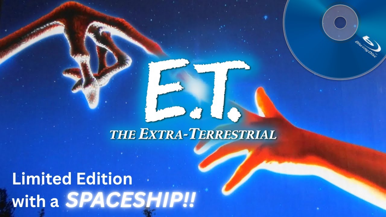 E.T.  THE EXTRA-TERRESTRIAL  Special Limited Edition Spaceship  (Blu-ray Japanese Version) Ext. 2.0
