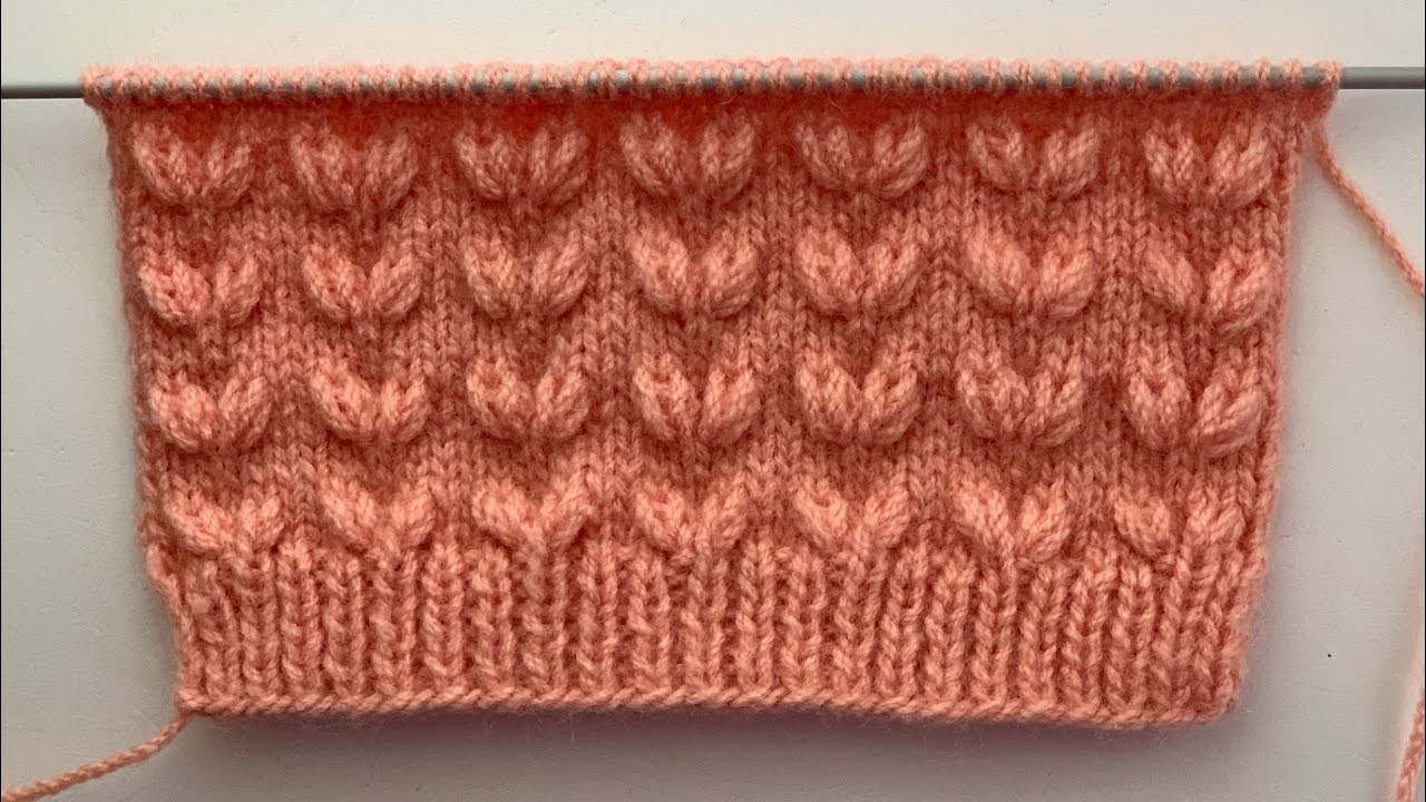 Beautiful Knitting Pattern For Sweater/Cardigan/Jacket Design