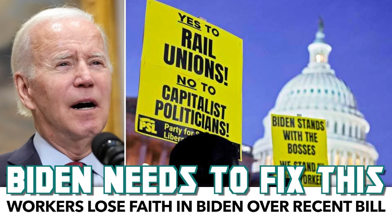 Rail Workers Frustrated Over Latest Biden Move