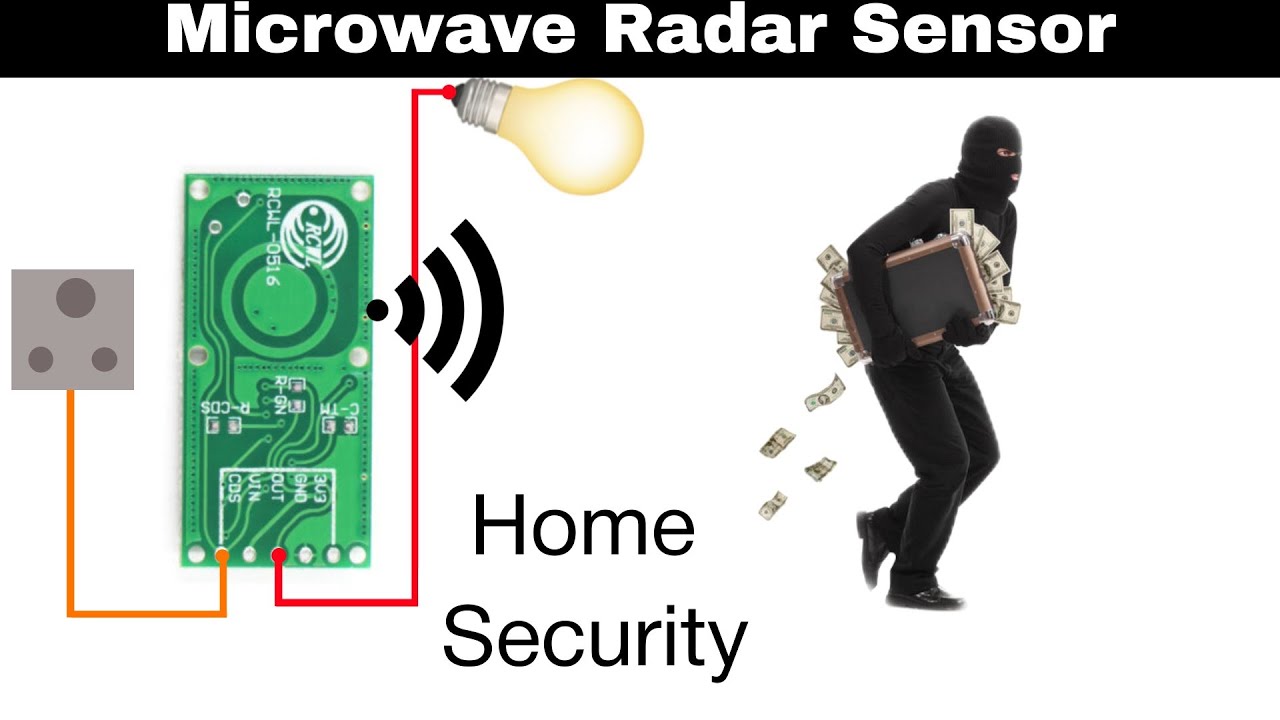 Microwave Radar Sensor Best Project For Home Security
