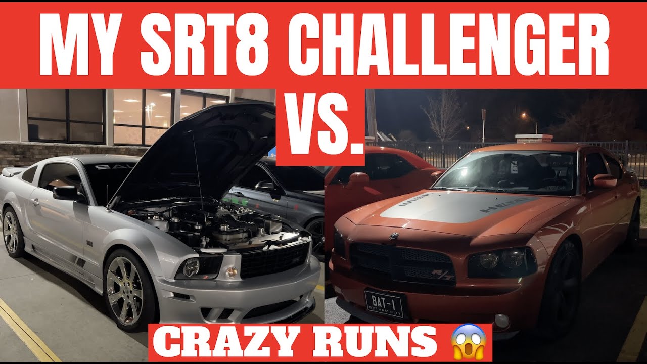 SRT8 CHALLENGER MEXICO RACES ! *MUSTANG AND CAMMED RT CHARGER*