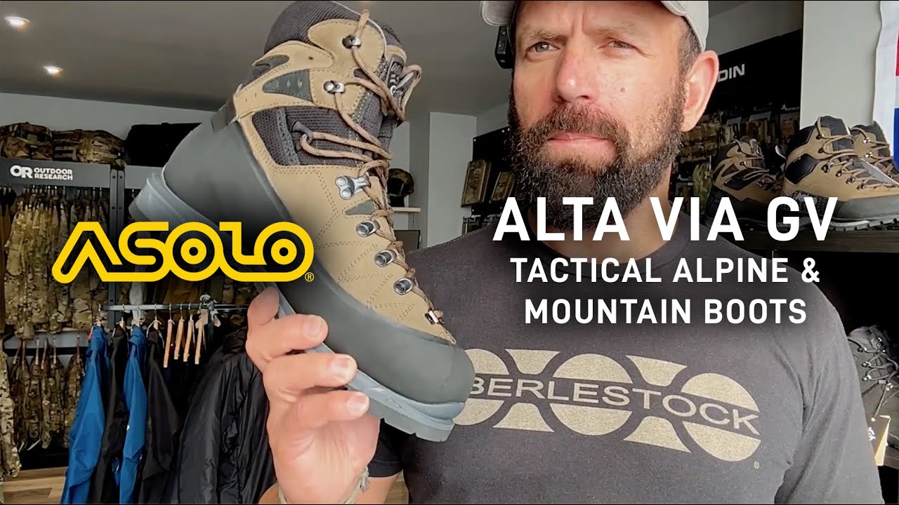 Asolo Alta Via Tactical Boot Review | Alpine & Mountain Workhorse | Summit Tactical