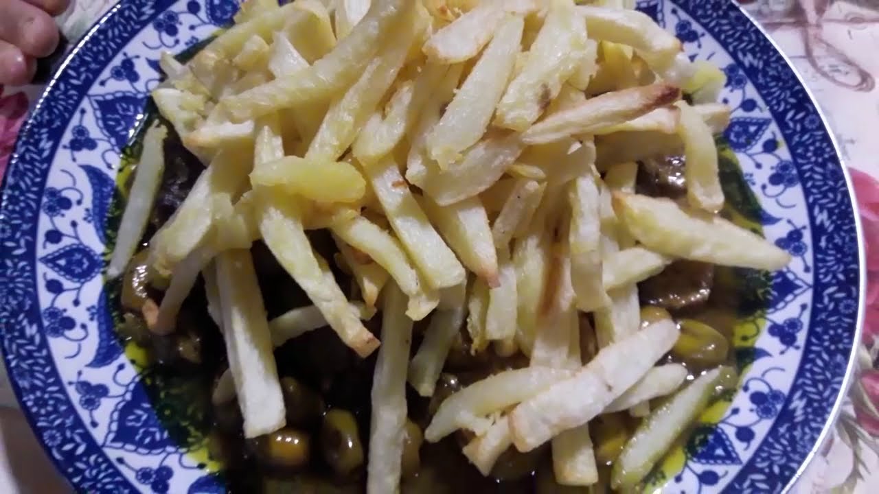 حلقة 6من سلسلة أطباق مرقة في الكوكوت اللحم البطاطا فريت معلكة 👌👌👌🍟🍟🍟