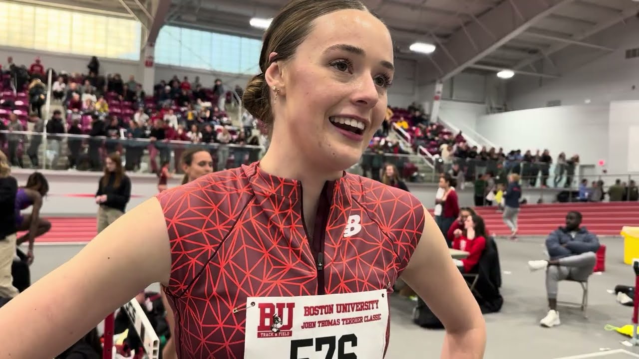 Roisin Willis Breaks 800M AMERICAN RECORD in 1:57.97 At 2026 BU Terrier Classic