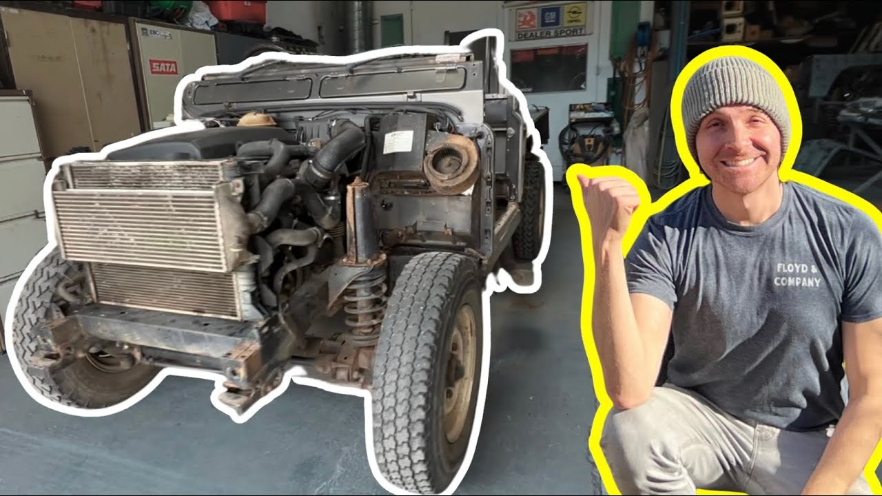 Я НАЧИНАЮ ВОССТАНОВЛЕНИЕ 20-ЛЕТНЕГО LAND ROVER DEFENDER 110!
