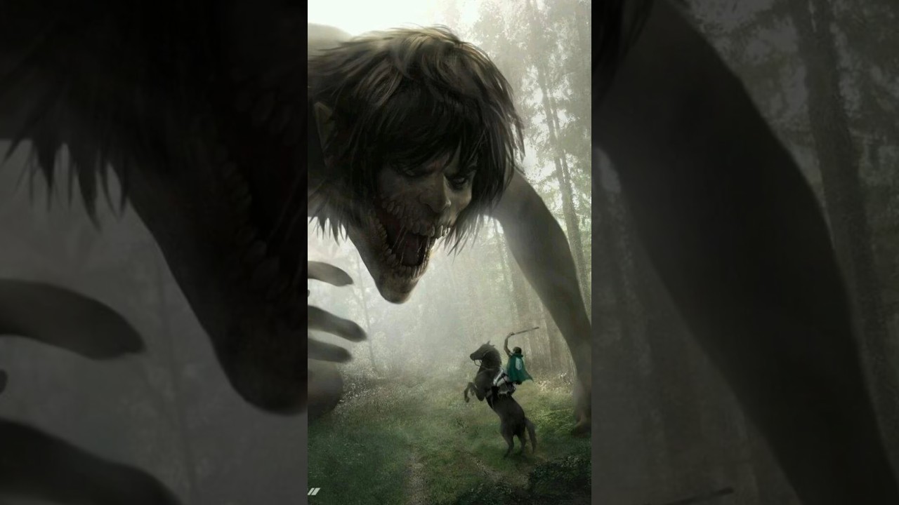Titanes de Shingeki no Kyojin en la Vida Real #anime #otaku #shingekinokyojin #attackontitan
