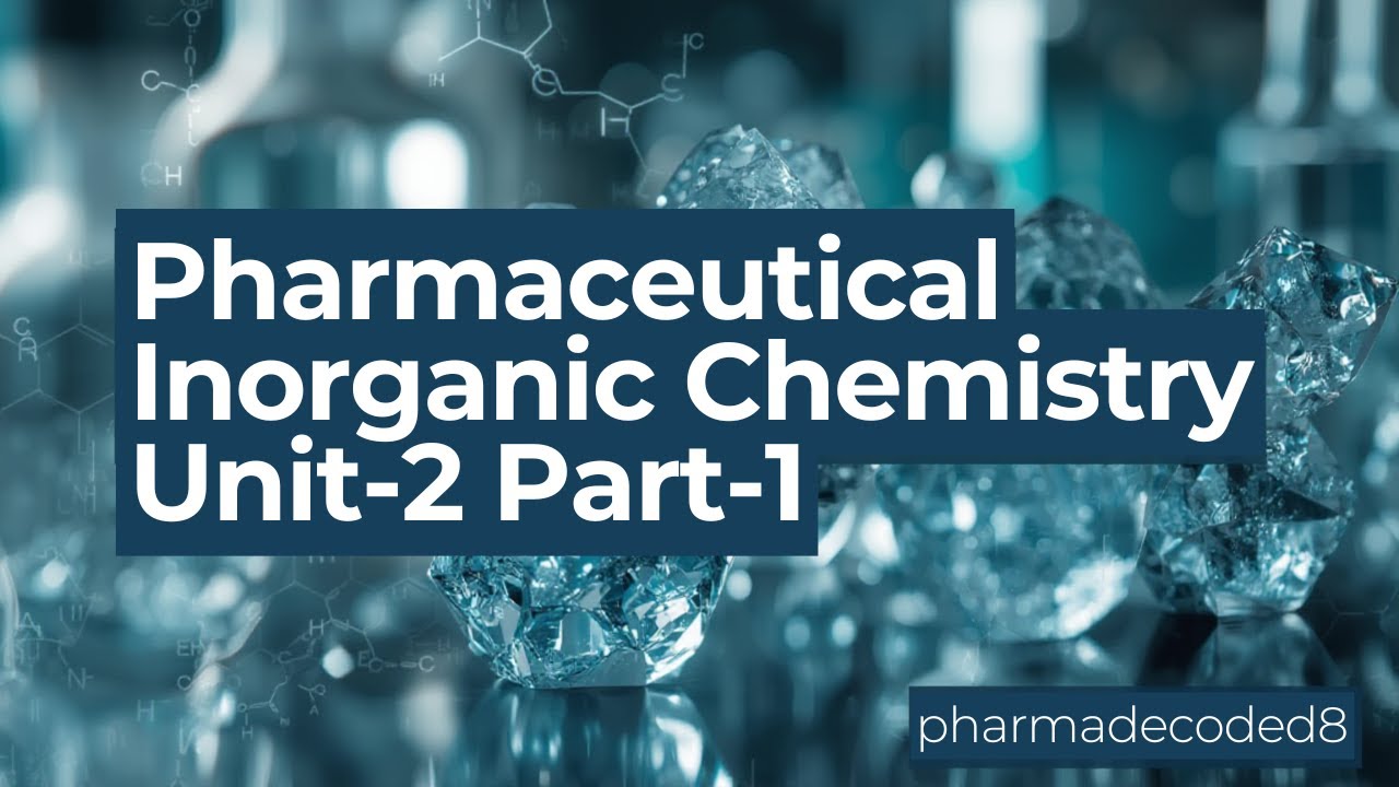 Pharmaceutical Inorganic Chemistry Unit 2 Part 1 | Acids, Bases & Buffers | B.Pharm