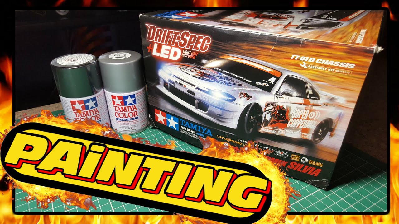 (Painting) Tamiya Nismo Coppermix Silvia TT01D 1/10 rc Drift Spec 58386