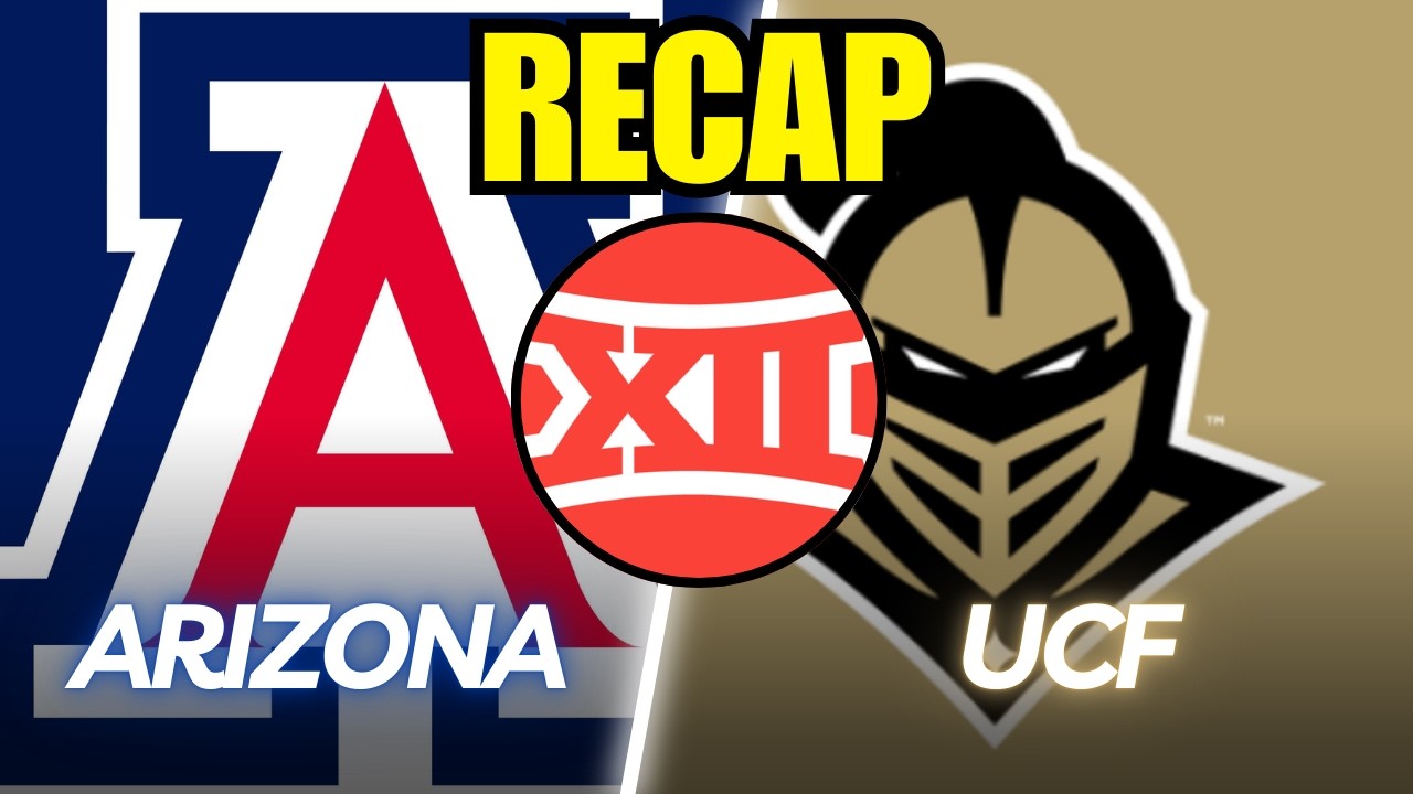 Arizona vs. UCF Big 12 Tournament Full Game Recap!