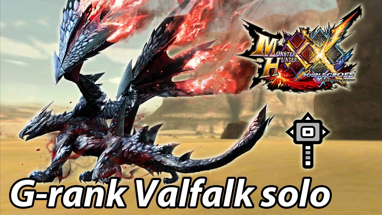 MHXX | G★4 Valstrax solo (Adept Hammer) - 5'19 / バルファルク ソロ ブシドー ハンマー