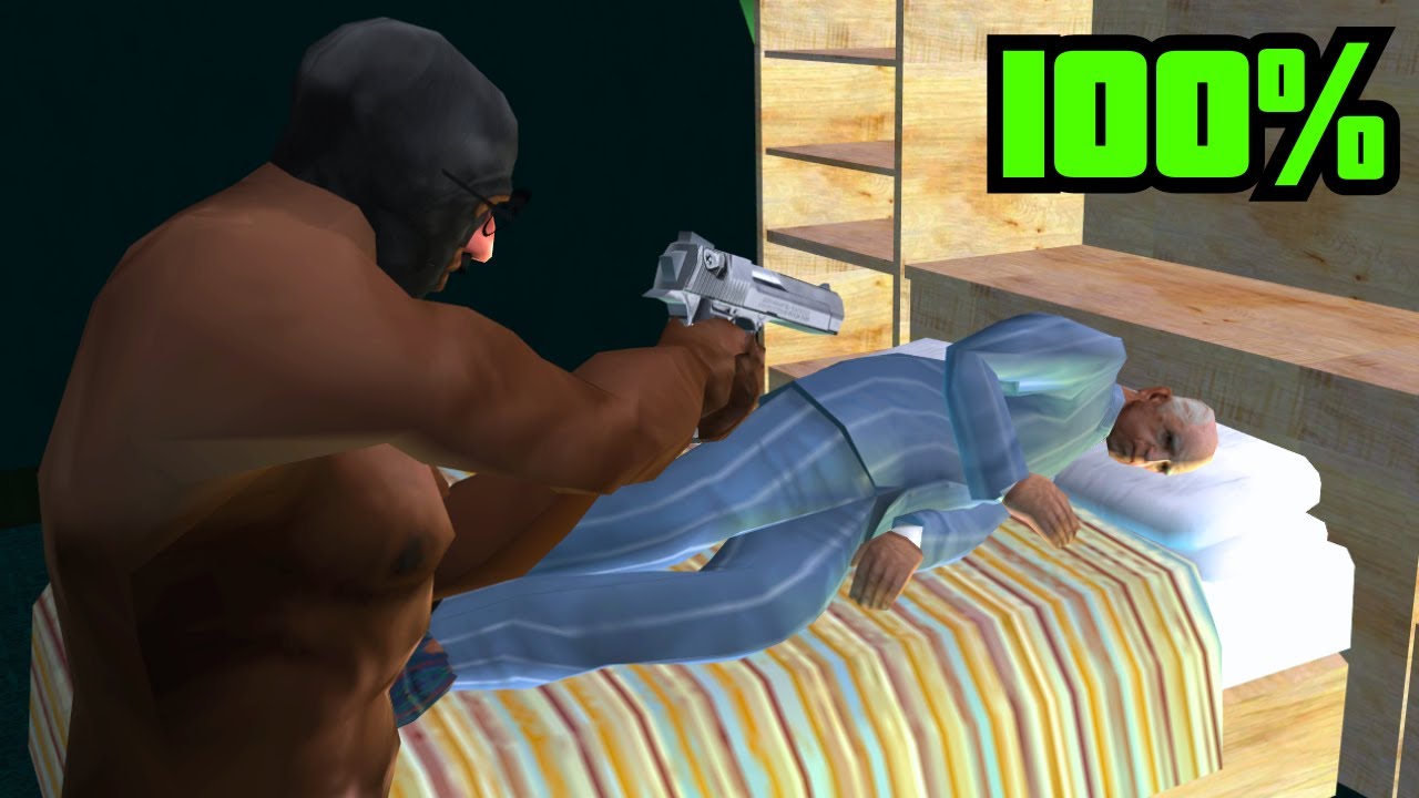 O JEITO SECRETO DE PASSAR A MISSÃO DO VELHO NO GTA SAN ANDREAS