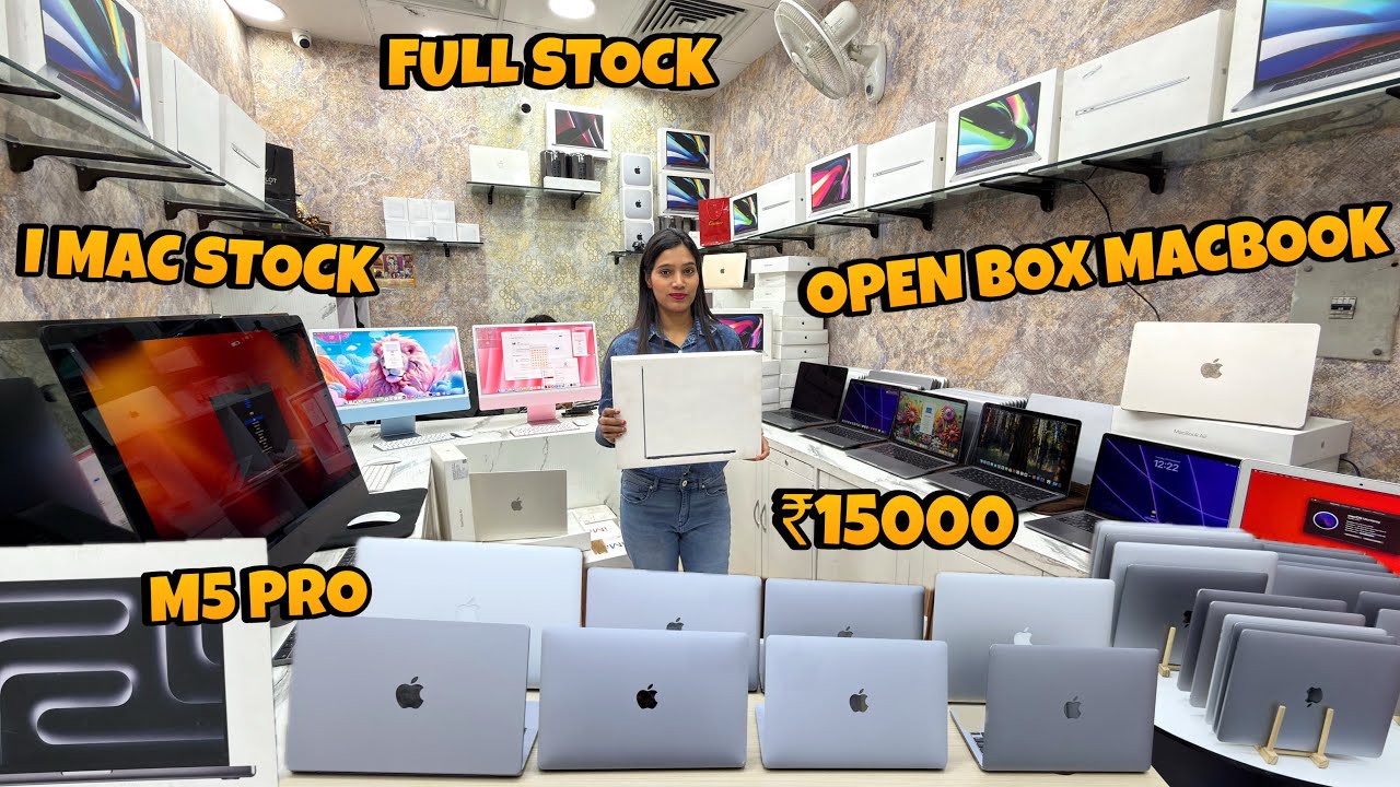 Open Box Laptop & MacBook | Second Hand Laptop Market in Delhi | Used & Refurbished Laptop In Delhi