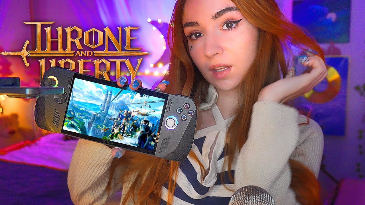 ASMR GAMING pour DORMIR : Throne and Liberty sur ma steamDeck