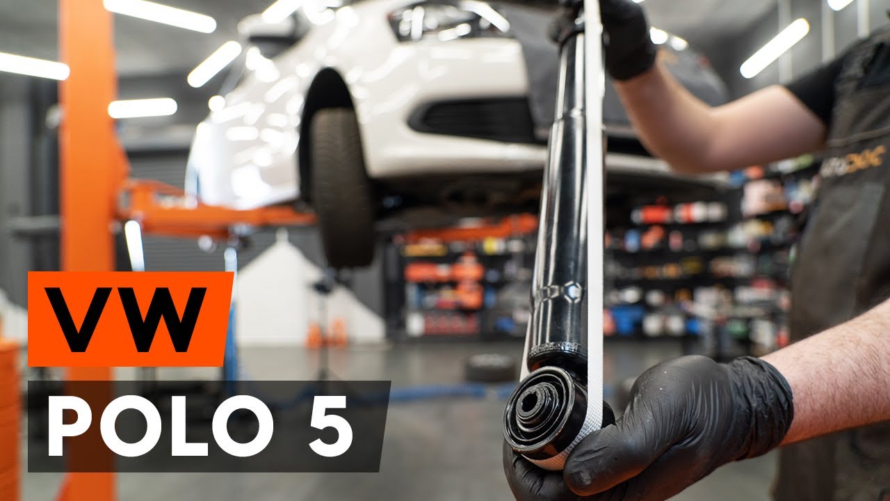Cómo cambiar los amortiguadores traseros en VW POLO 5 (612) [VÍDEO TUTORIAL DE AUTODOC]