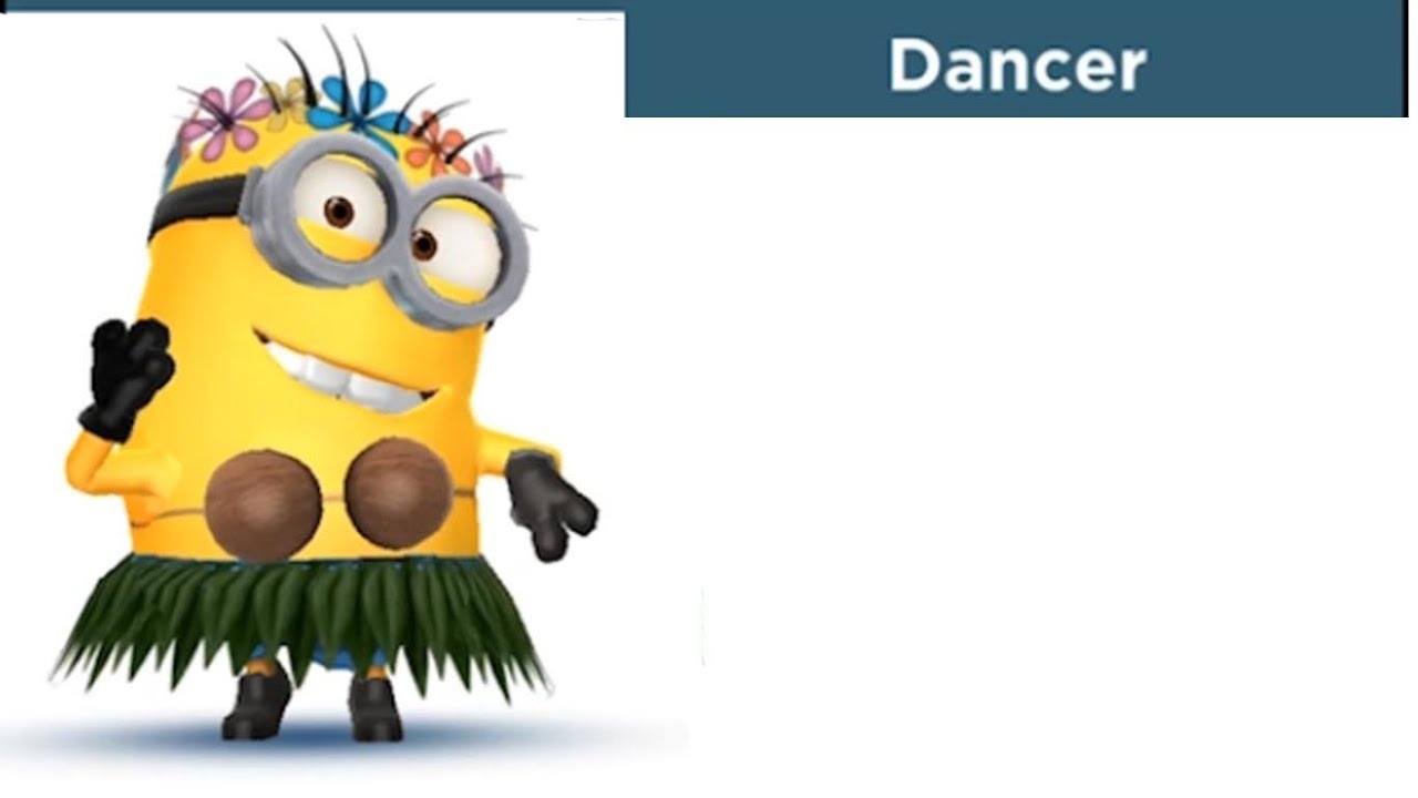Despicable Me: Minion Rush - Dancer Costume