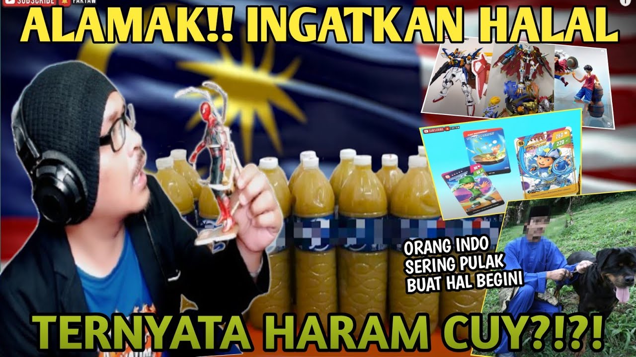 NOMBOR 3 DAH TERLAJAK SAYA BUAT‼️ 10 BENDA YANG ORANG 🇲🇾 INGAT HALAL SEBENARNYA HARAM | Wak Lonjong