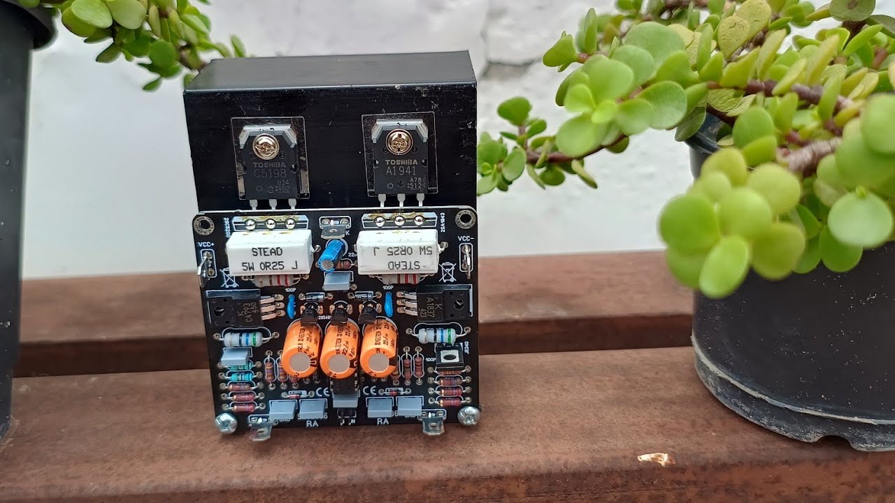 MJL21194 & MJL21193 Amplifier Board Sound Testing | WhatsApp: 9729442415 | Amplifier connection