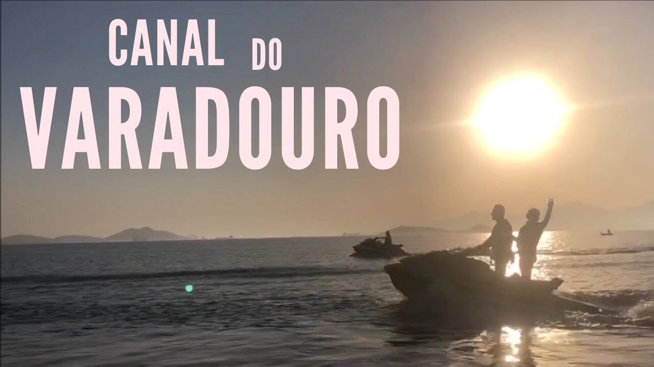 Conhecendo o Canal do Varadouro de Jet Ski.