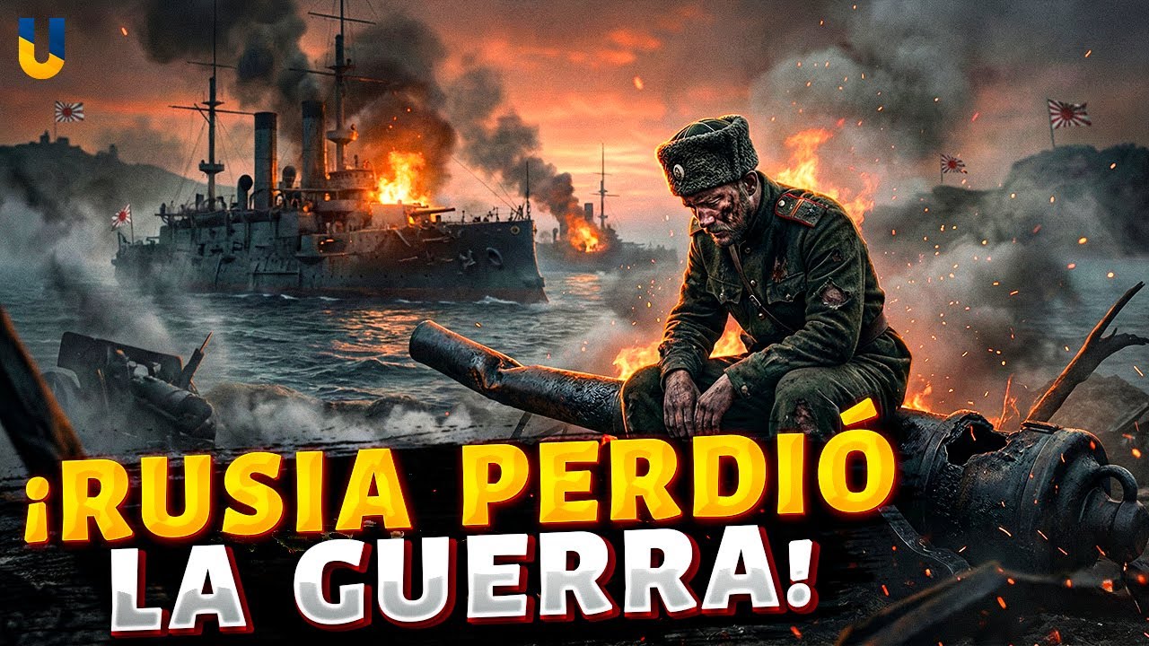 ¡RUSIA SE RINDE ante el mundo! El FIASCO de Moscú y la verdad detrás de la guerra ruso japonesa