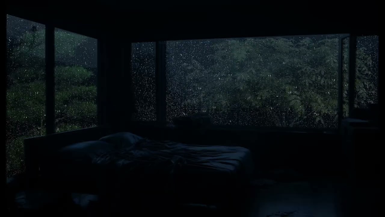 End Sleepless Nights Tonight | Rain Sounds to Help You Fall Asleep Faster and Sleep Deeper Easily