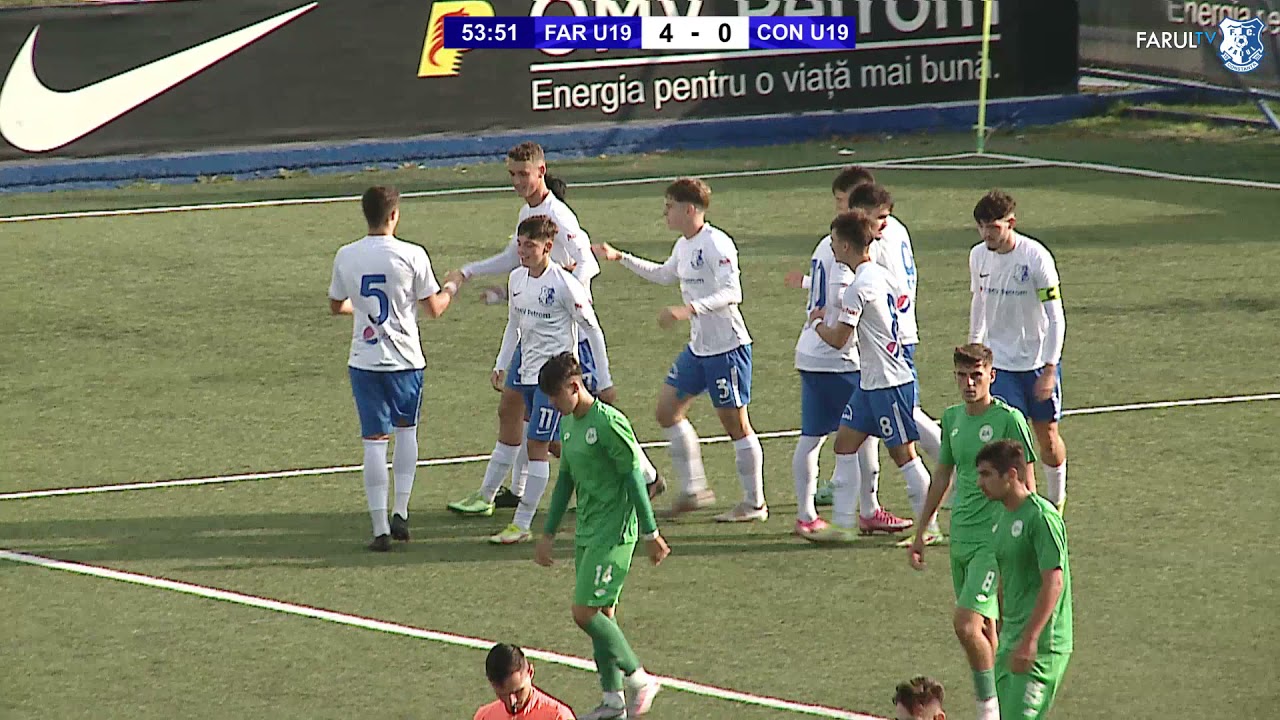 Liga Elitelor U19, Etapa 1 Play-OFF, 2021/2022: Farul U19 - Chiajna U19 7-0 (6 noiembrie 2021)