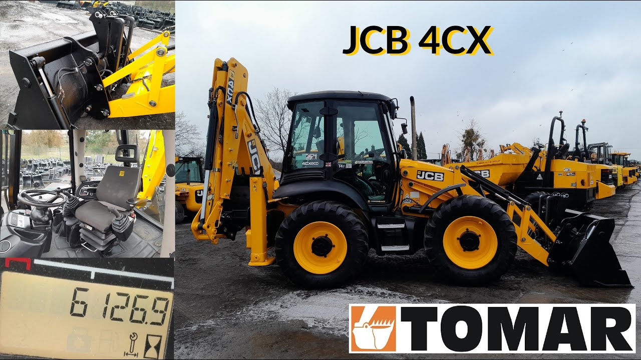 JCB 4CX 2015R 3925 tel +48 575 316 333 backhoe loader koparko ładowarka