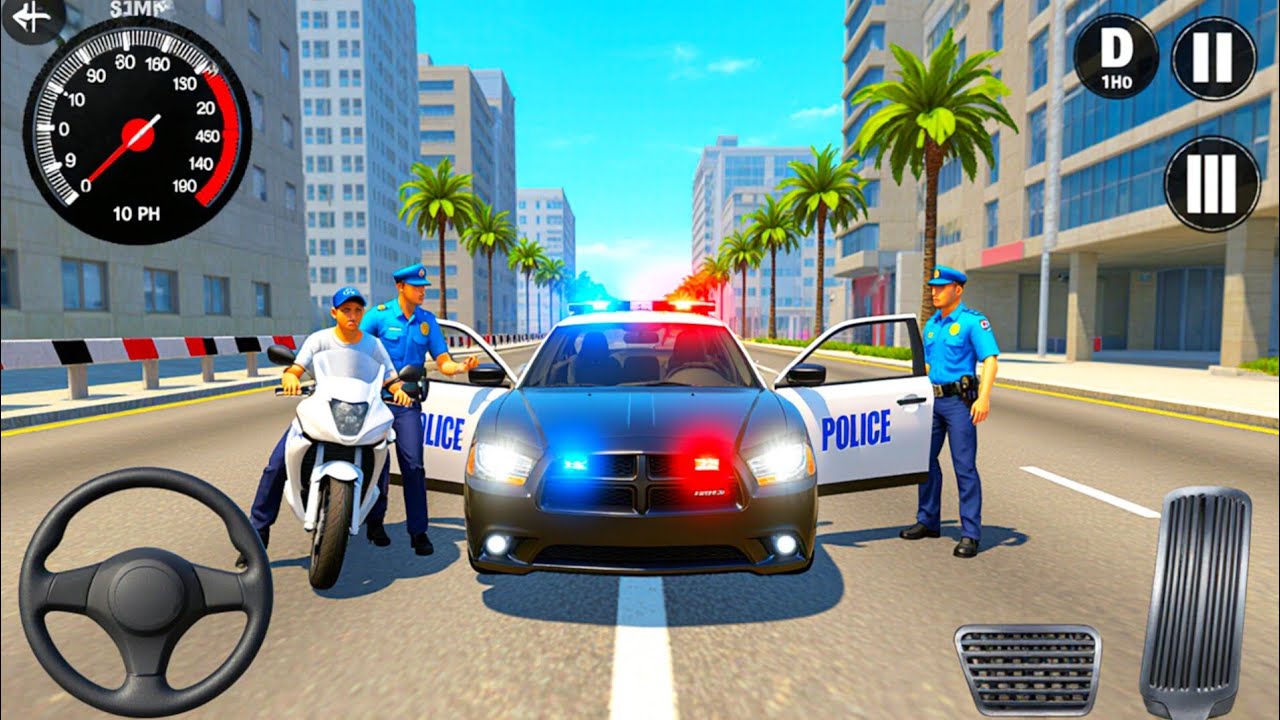 Police Car Chase Simulator 3D Game - Real Cop Cars Driving Simulator - Android GamePlay