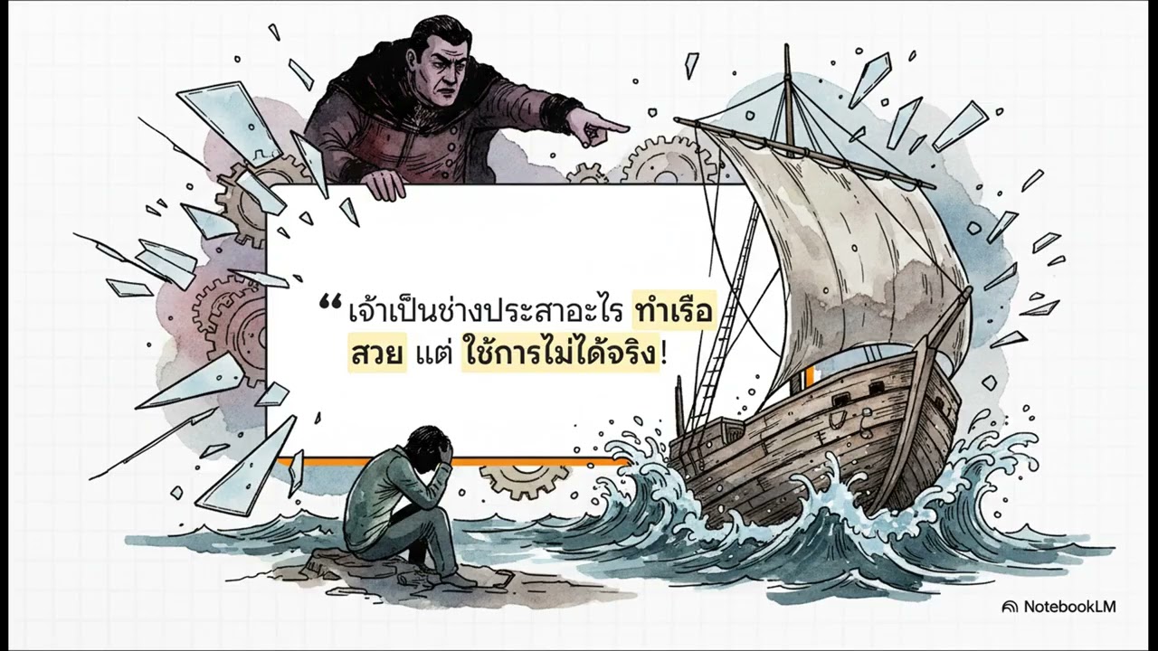 นิทานช่างฝีมือกับสายน้ำที่ไม่เชื่อง