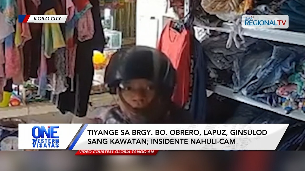 Tiyange sa Brgy. Bo. Obrero, Lapuz, ginsulod sang kawatan; insidente nahuli-cam| One Western Visayas