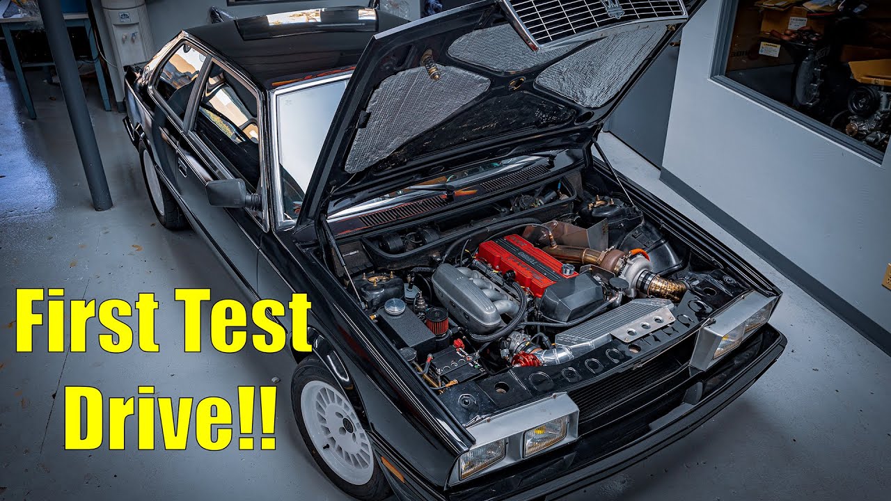 First Drive for the Turbo 3SGE Beams Powered Maserati Biturbo!!!