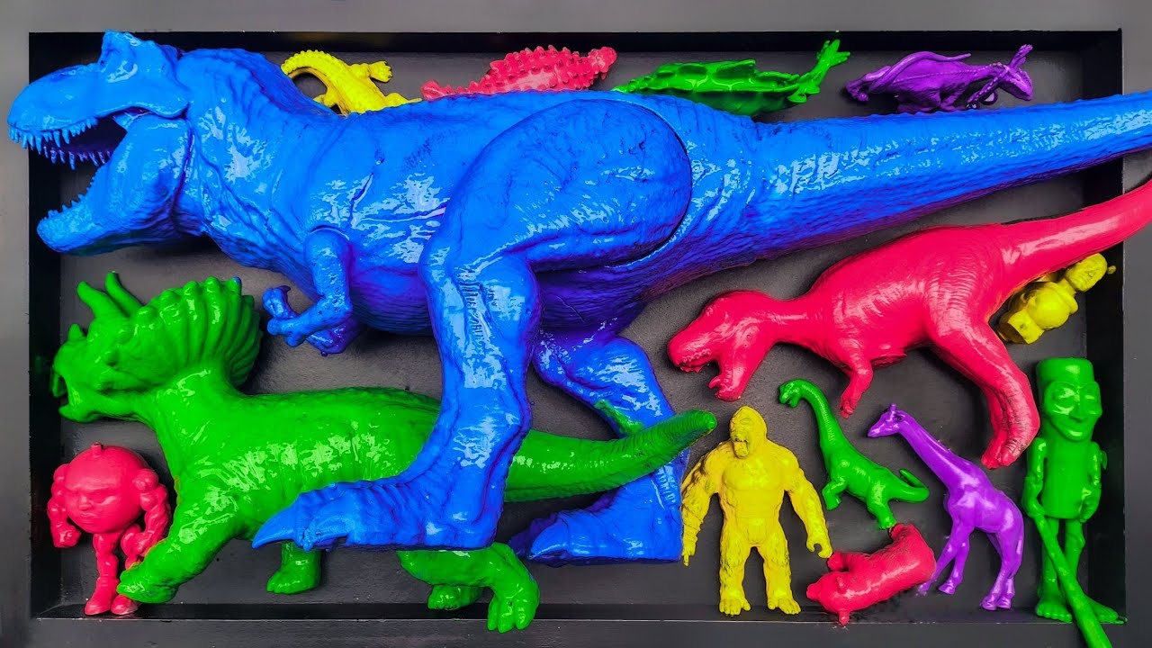 Dinosaurus Jurassic World Dominion: T-rex/Mosasaurus/Skibidi/Spider-Man/KingKong/brainrot toys