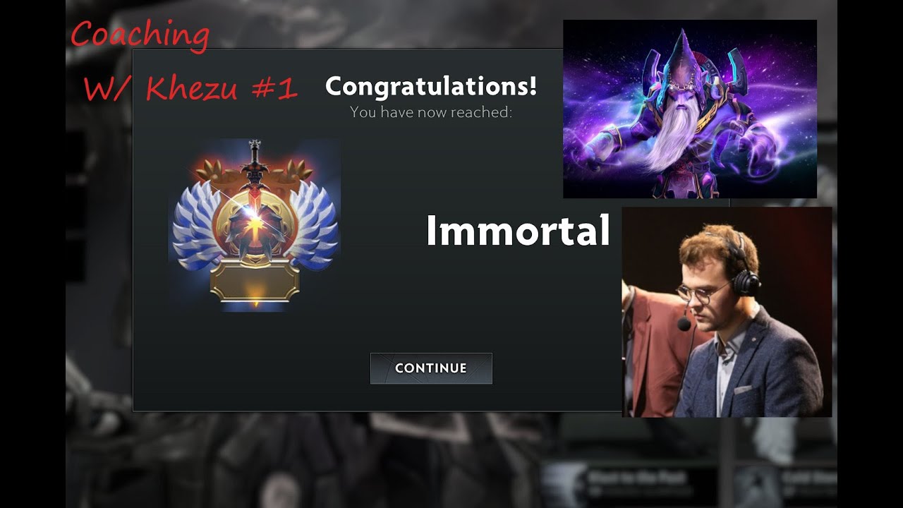 6K MMR Immortal Coaching With Khezu!!!