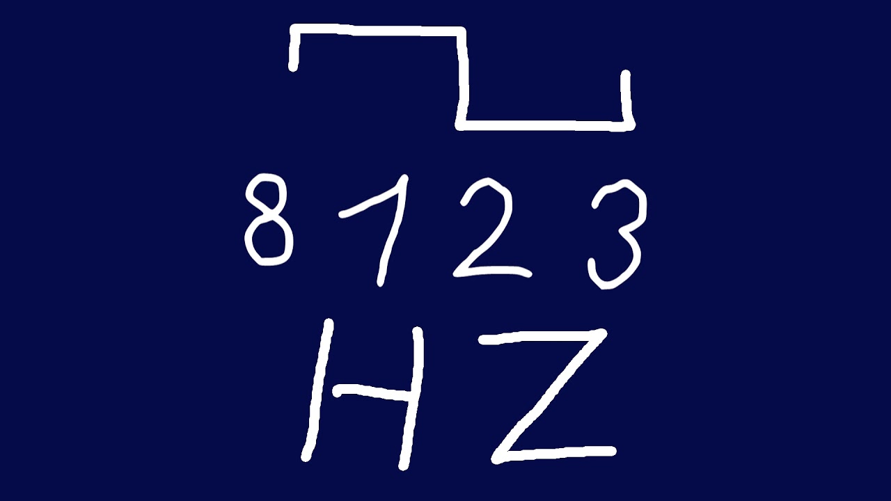 8123 hz square