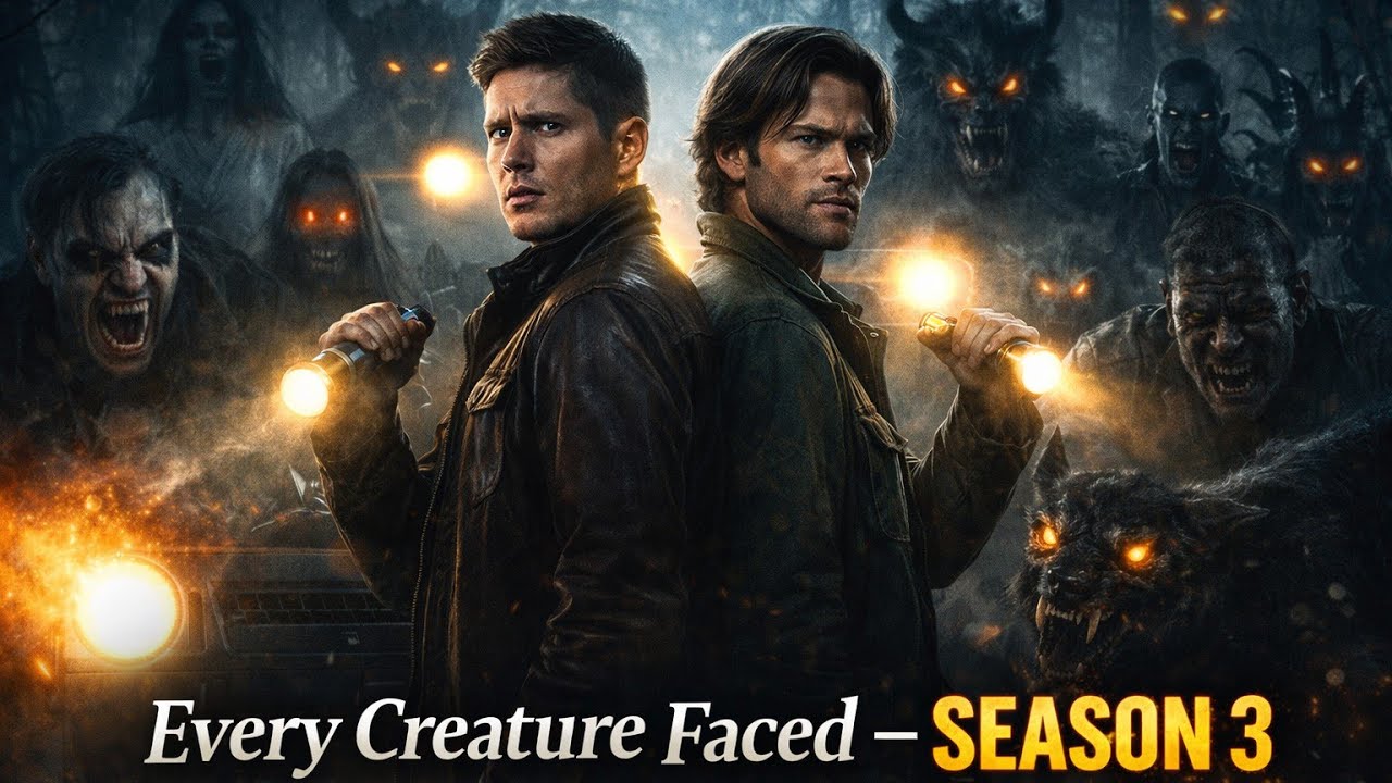 SUPERNATURAL S3 CREATURES | EVERY CREATURE SAM AND DEAN FACED