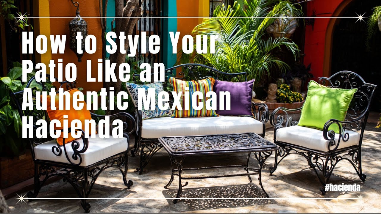 How to Style Your Patio Like an Authentic Mexican Hacienda