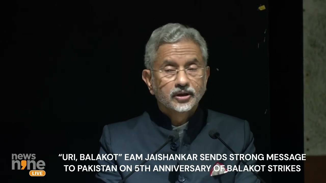Jaishankar Sends Strong Message To Pakistan On 5th Anniversary Of Balakot Strikes|News9 #sjaishankar