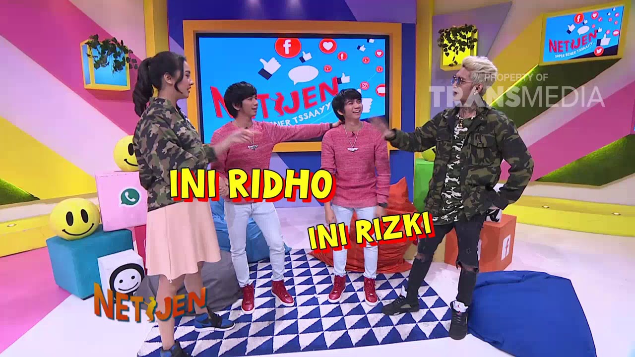NETIJEN - Tanggapan Si Kembar Rizki & Ridho Tentang Komentar Netijen (22/8/18) Part 1