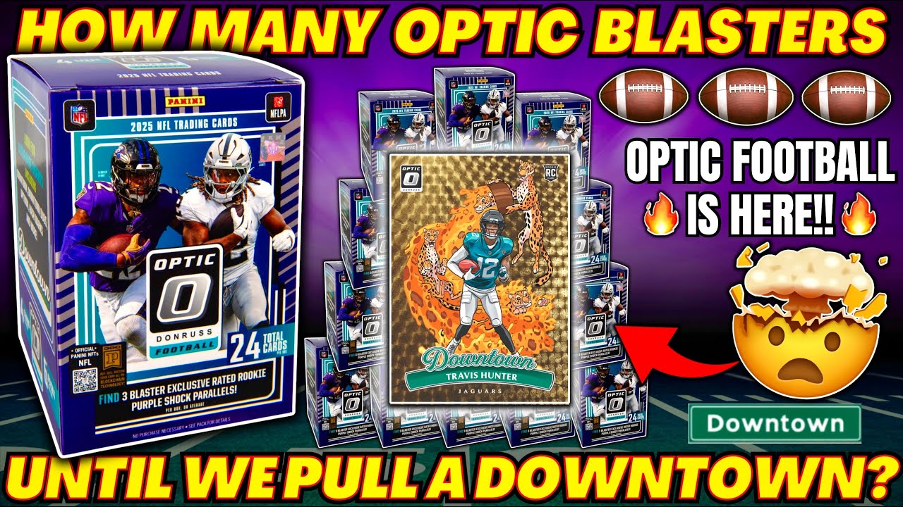 *OPTIC FOOTBALL IS HERE!🚨 2025 OPTIC FOOTBALL BLASTER BOX REVIEW!🏈
