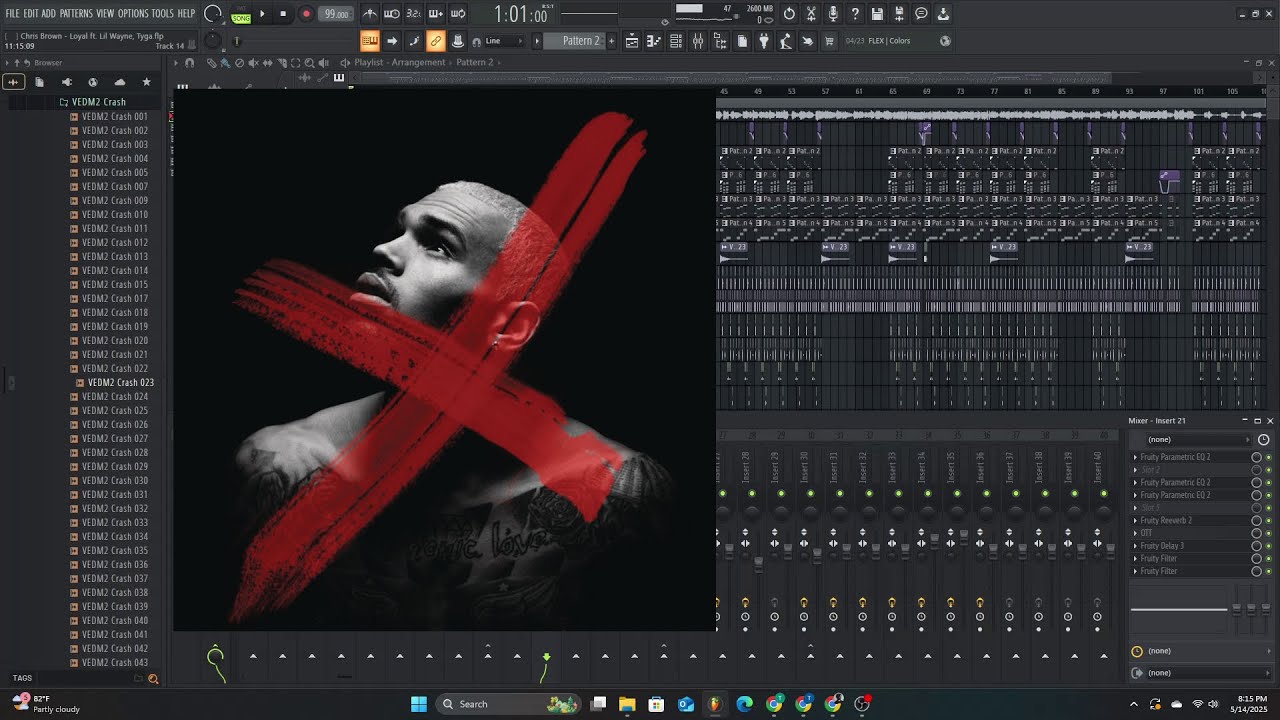 Chris Brown - Loyal ft. Lil Wayne, Tyga (Fl Studio Full Accurate Remake + FLP)
