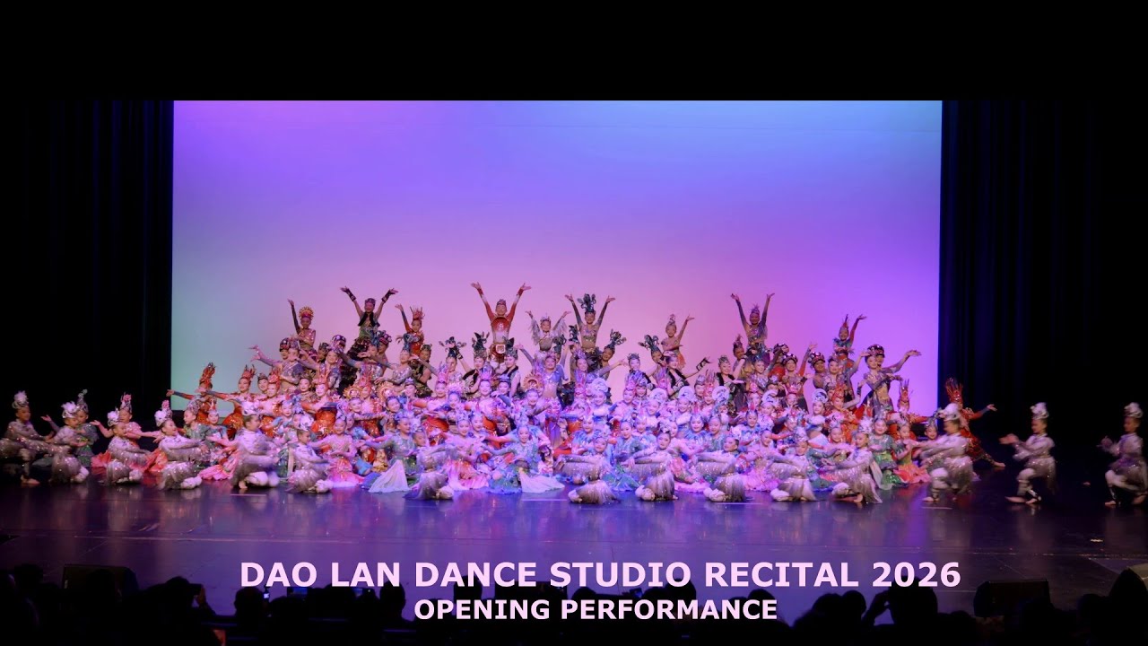 Dao Lan Dance Studio Recital 2026 fantastic opening performance.