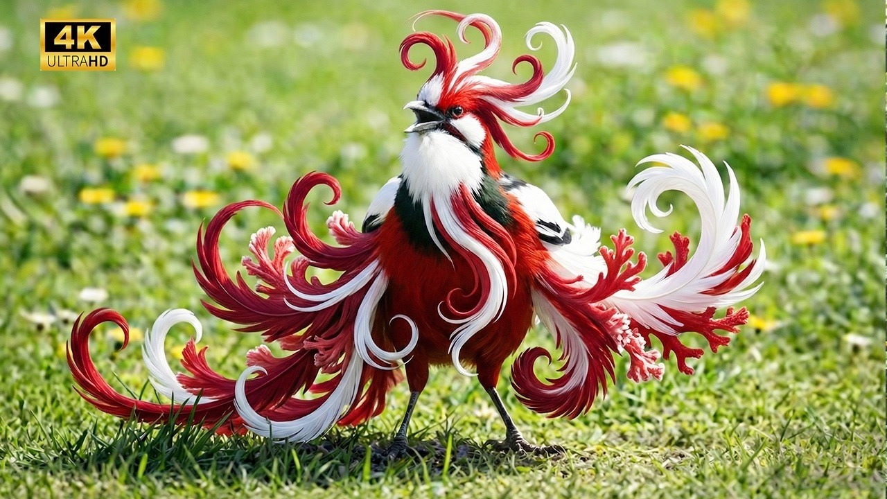 🌸 Discover the Top 50 Most Beautiful Birds Like Living Paintings  Nature 4K ASMR