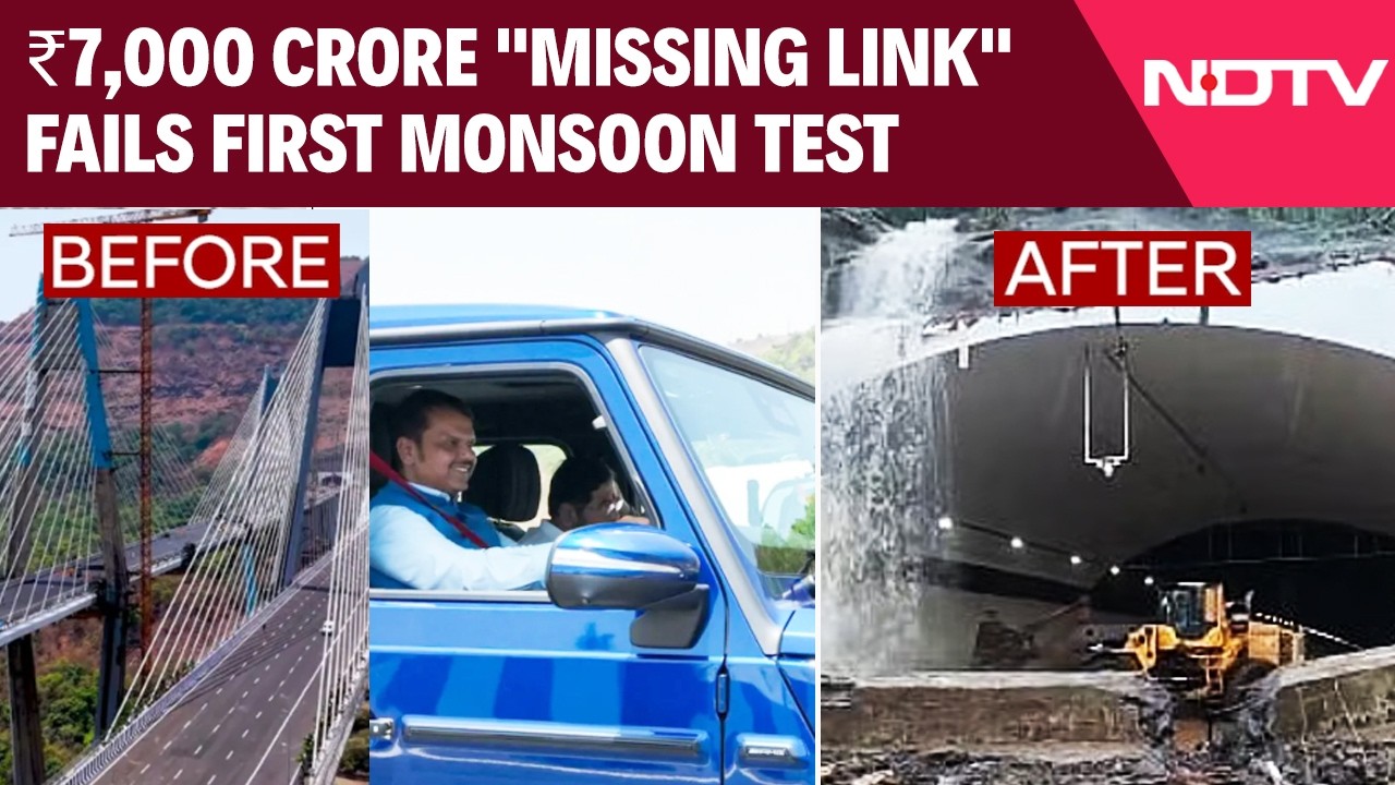 Mumbai Rain | Mumbai-Pune Expressway's ₹7,000 Crore 