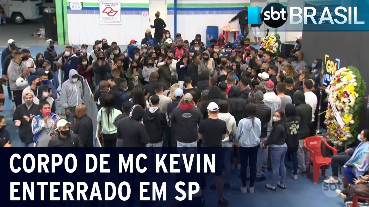 Corpo do funkeiro MC Kevin é enterrado em São Paulo | SBT Brasil (18/05/21)