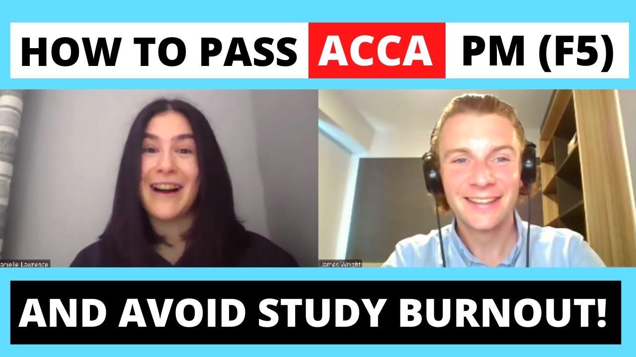 ⭐️ HOW TO PASS ACCA PM (F5) WITH 71% AND TO AVOID STUDY BURNOUT! ⭐️ | ACCA Performance Management |