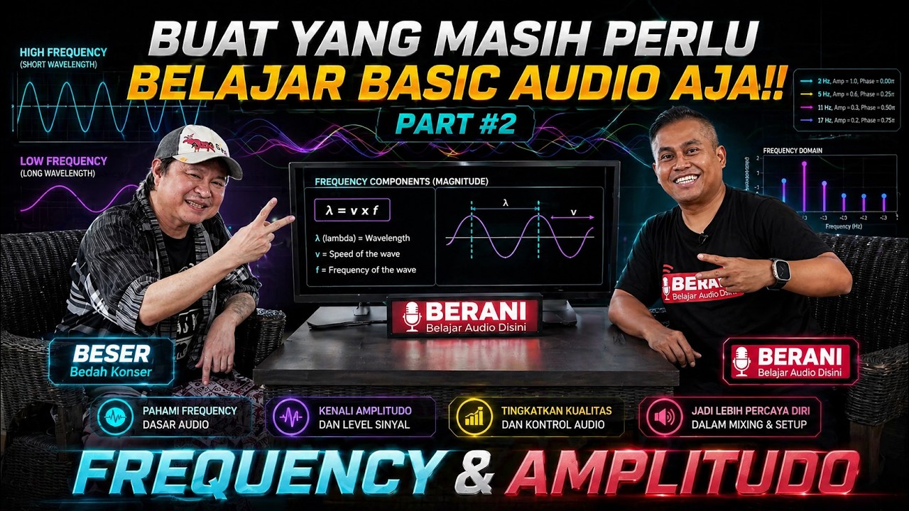 SERI BASIC AUDIO-FREQUENCY & AMPLITUDO #PART2