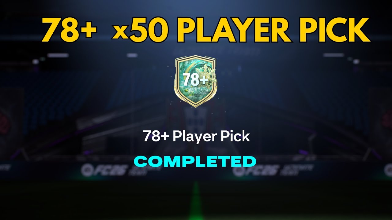 78+ x50 Player Picks For WINTER WILDCARD PROMO
