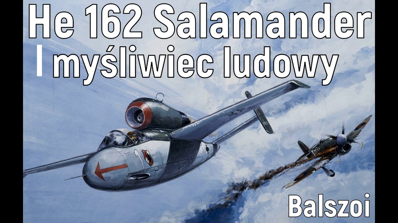 He 162 Salamander | myśliwiec ludowy