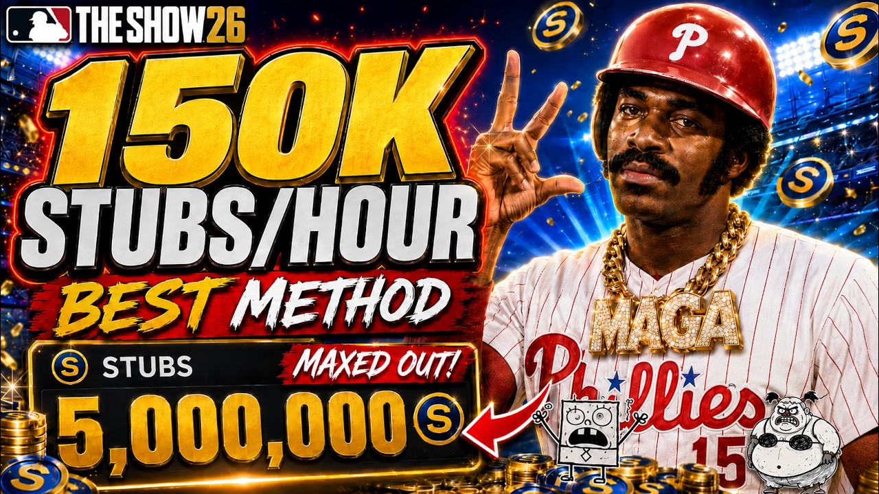 BEST STUB METHOD in MLB The Show 26 | Unlimited Stubs | Make 5 Million Stubs
