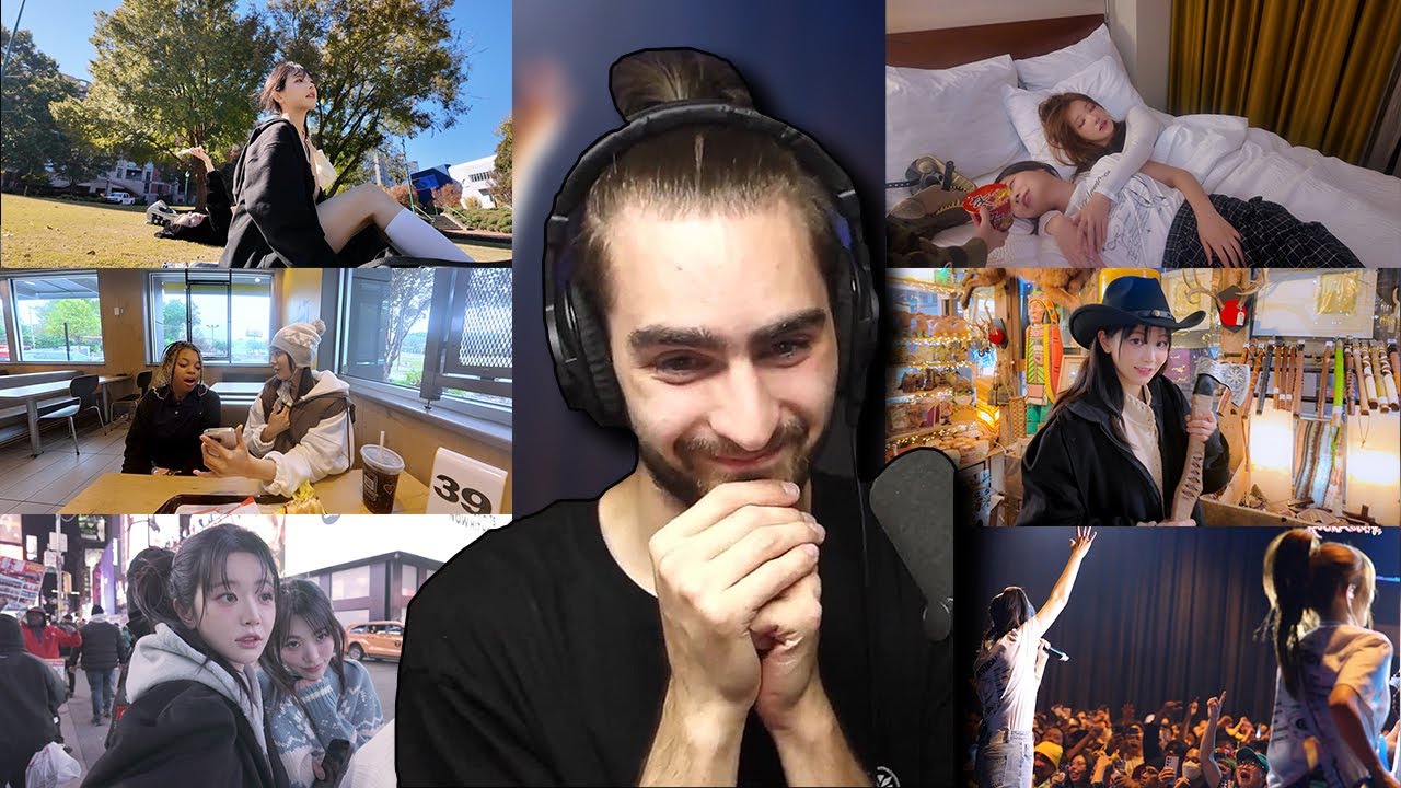 [BINGE WATCH] Reacting to ALL QWER U.S Tour Vlogs